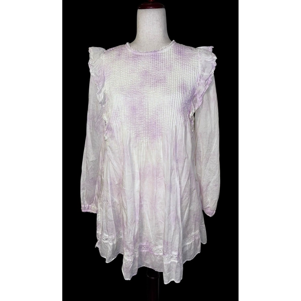Wilfred Aritzia La Boheme‎ Elia Tie Dye Dress Women's Size XS